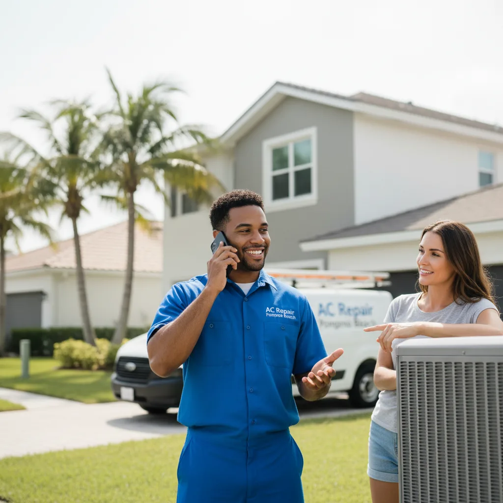 AC Repair Pompano Beach customer support in South Pasadena